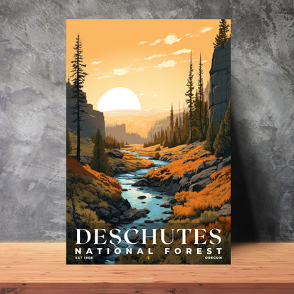 Deschutes National Forest Poster | S01