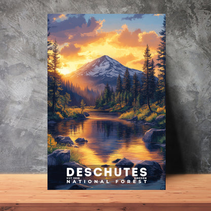 Deschutes National Forest Poster | S02