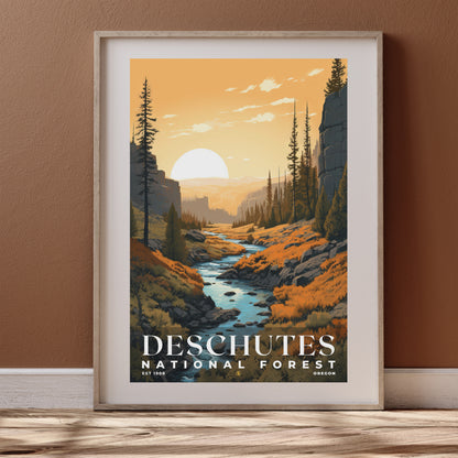 Deschutes National Forest Poster | S01