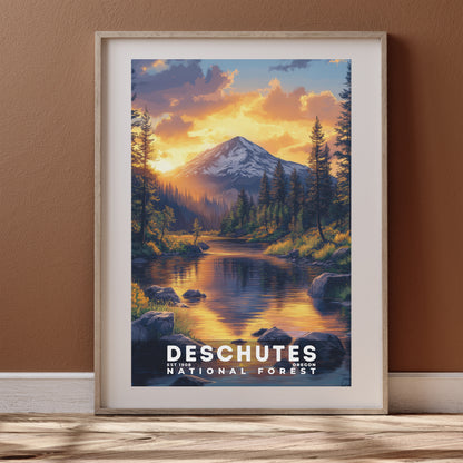 Deschutes National Forest Poster | S02