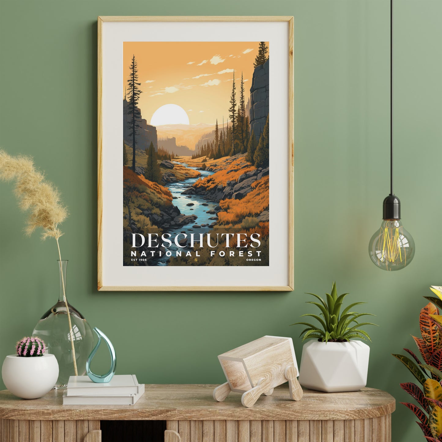 Deschutes National Forest Poster | S01