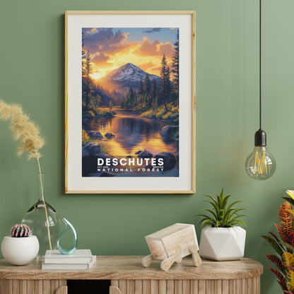 Deschutes National Forest Poster | S02