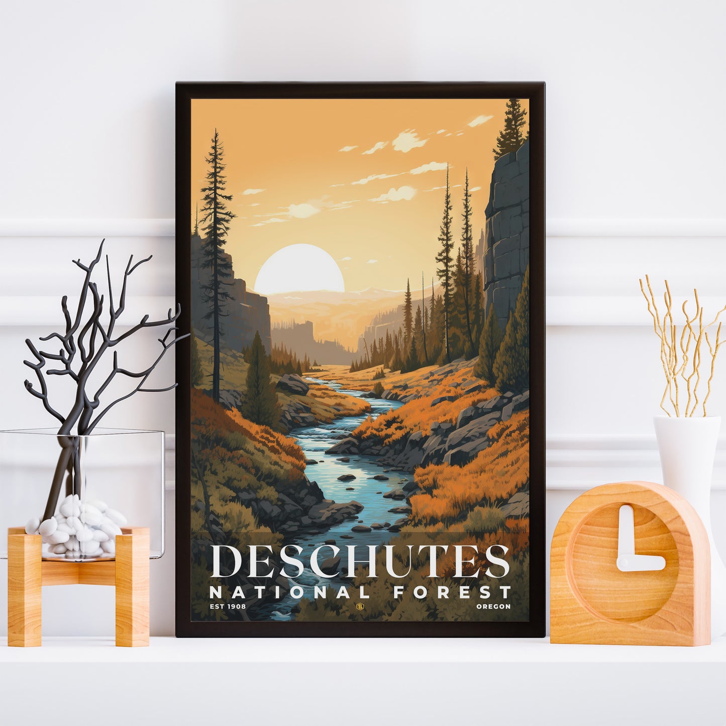 Deschutes National Forest Poster | S01