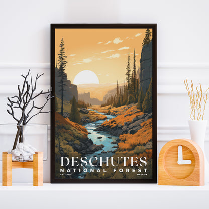 Deschutes National Forest Poster | S01