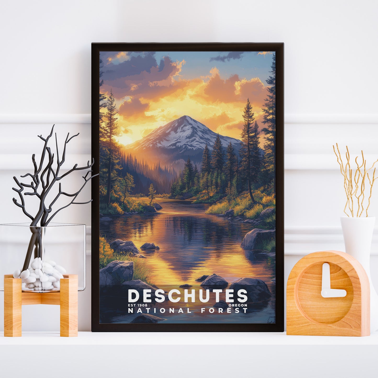 Deschutes National Forest Poster | S02