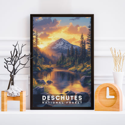Deschutes National Forest Poster | S02