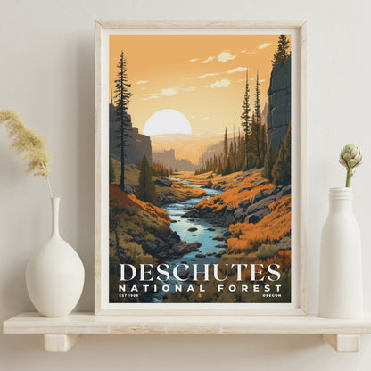 Deschutes National Forest Poster | S01