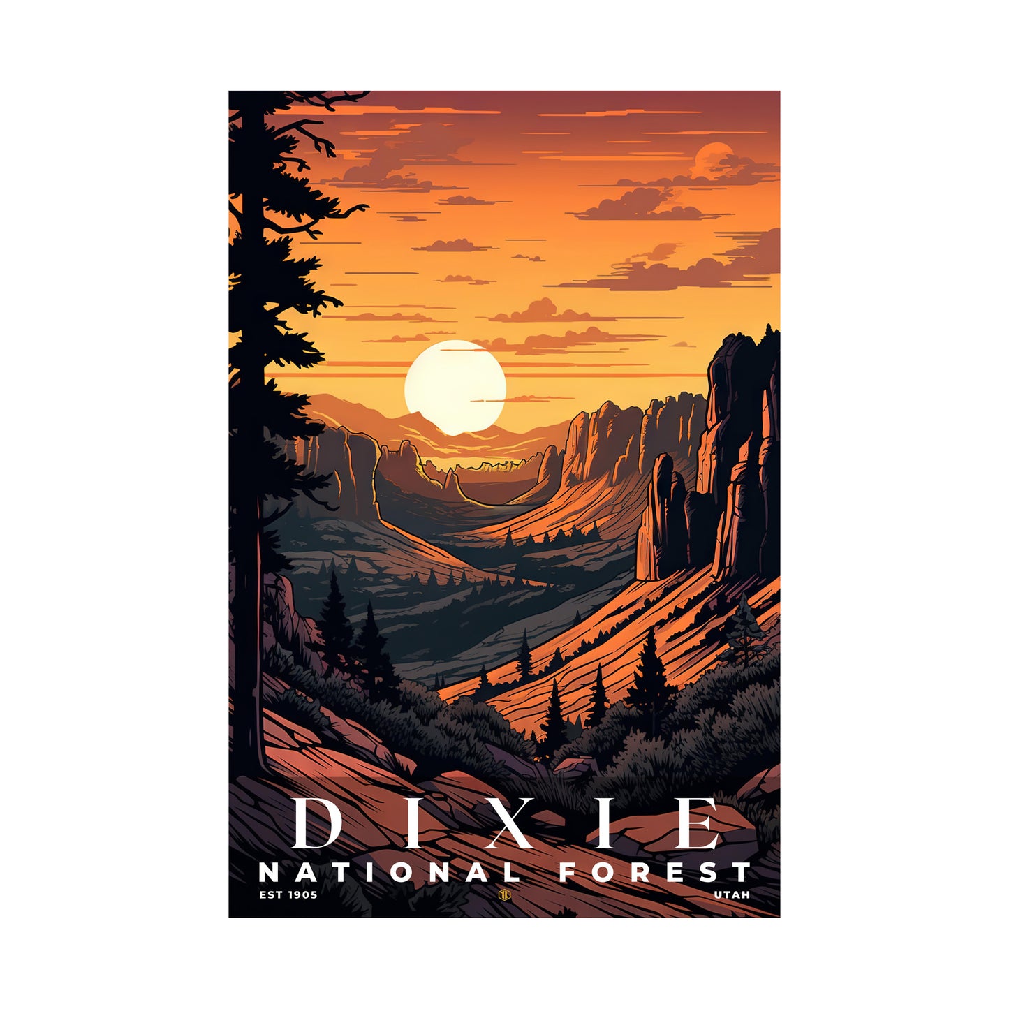 Dixie National Forest Poster | S01