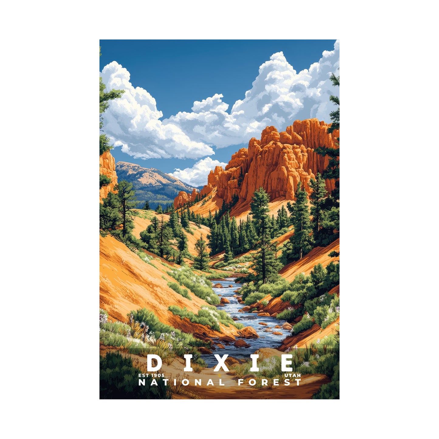 Dixie National Forest Poster | S02