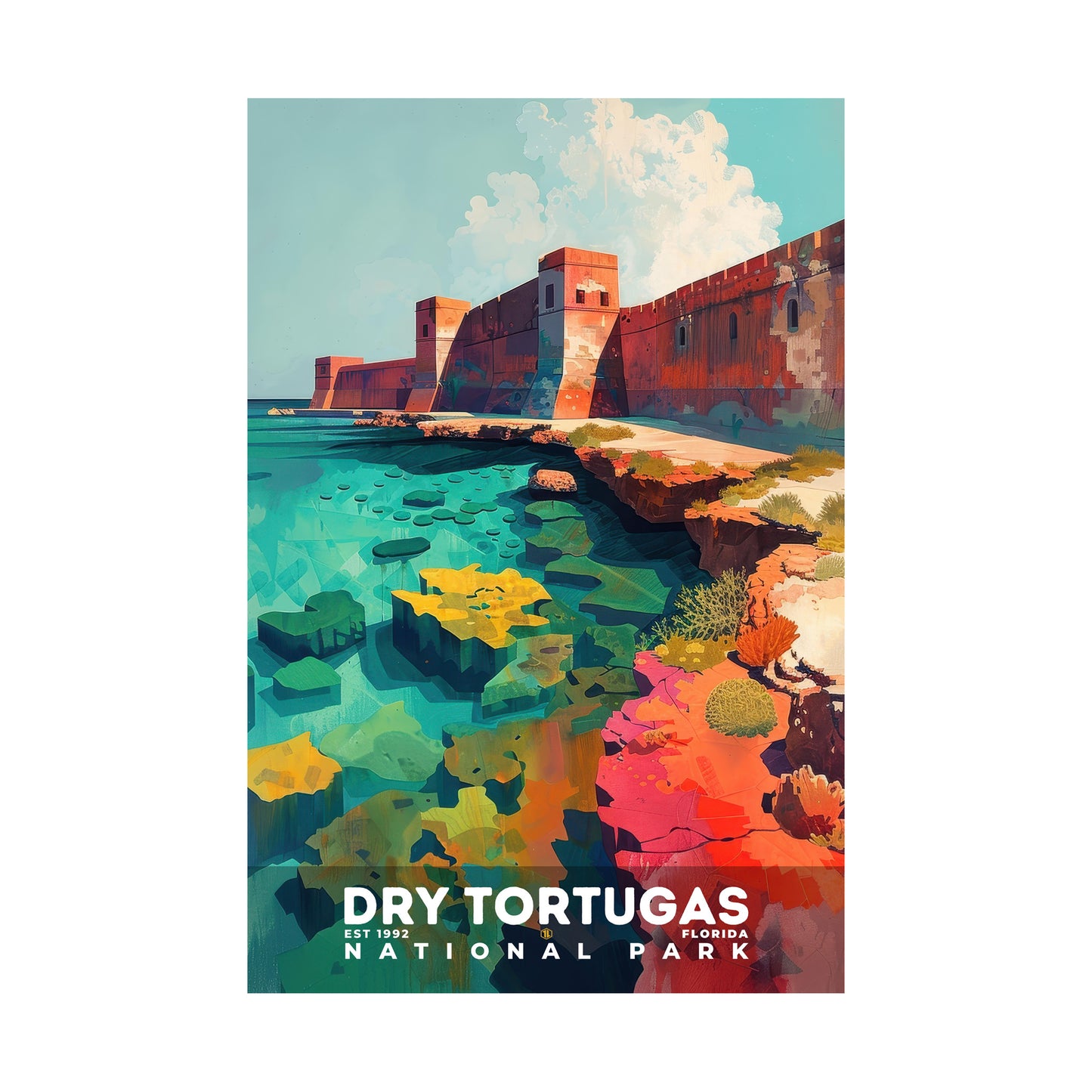 Dry Tortugas National Park Poster | S20