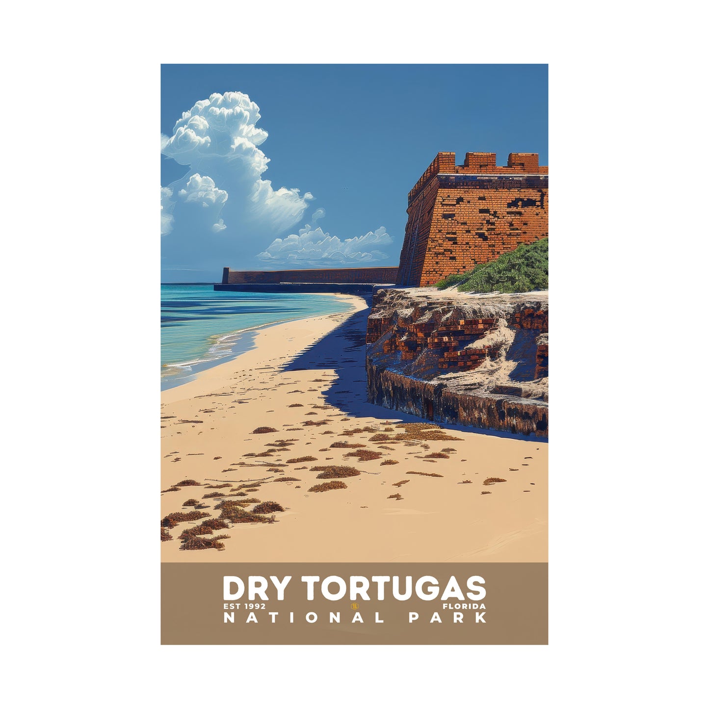 Dry Tortugas National Park Poster | S19