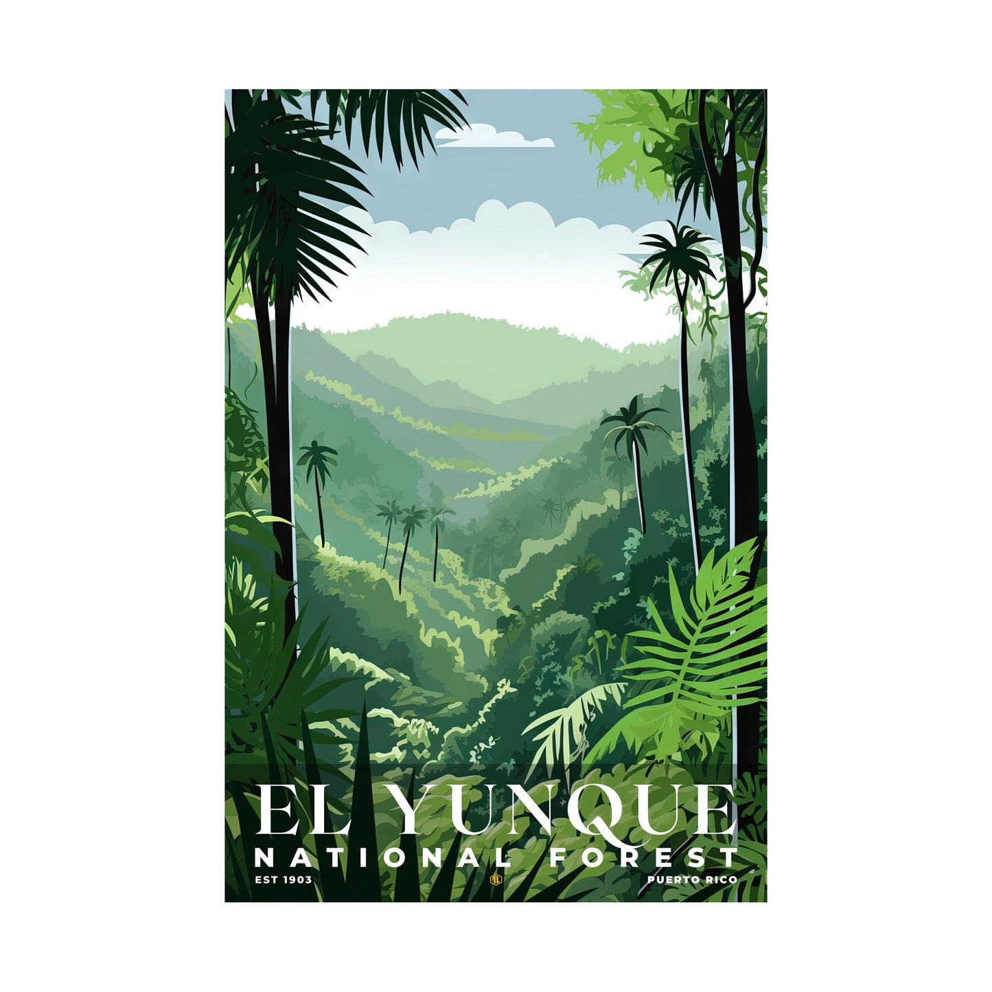 El Yunque National Forest Poster | S01