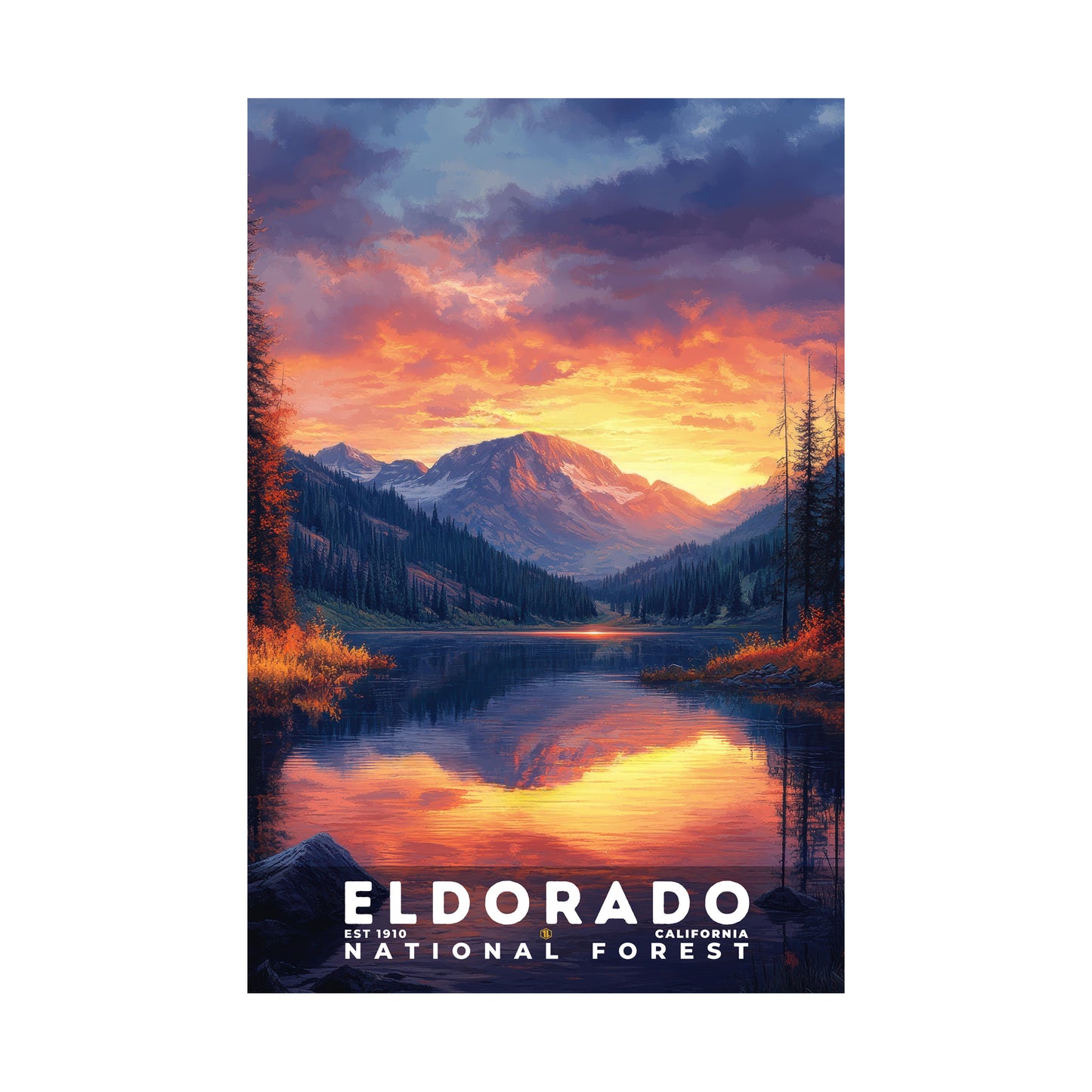 Eldorado National Forest Poster | S02