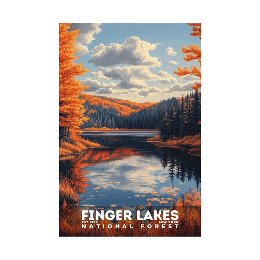 Finger Lakes National Forest Poster | S02