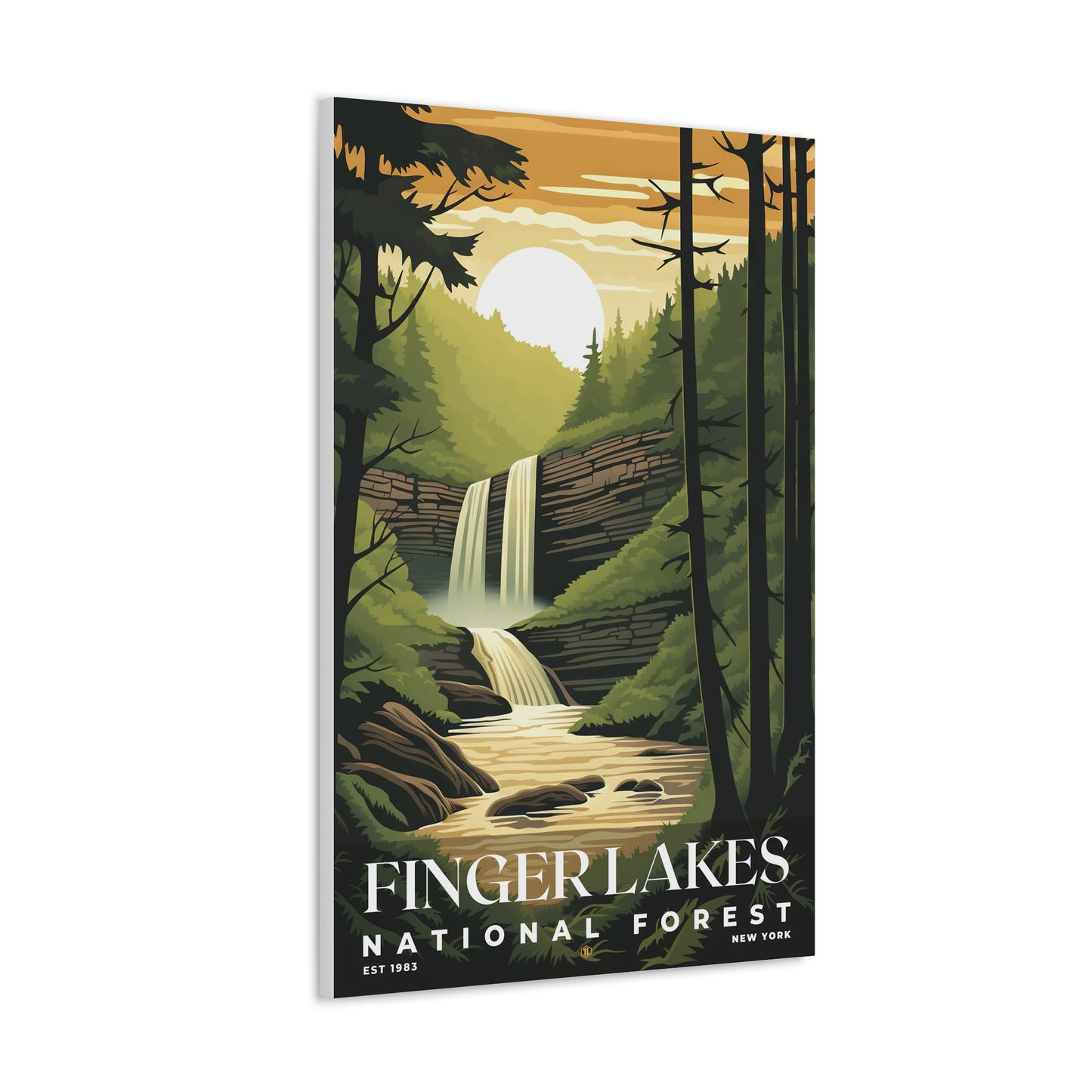 Finger Lakes National Forest Poster | S01