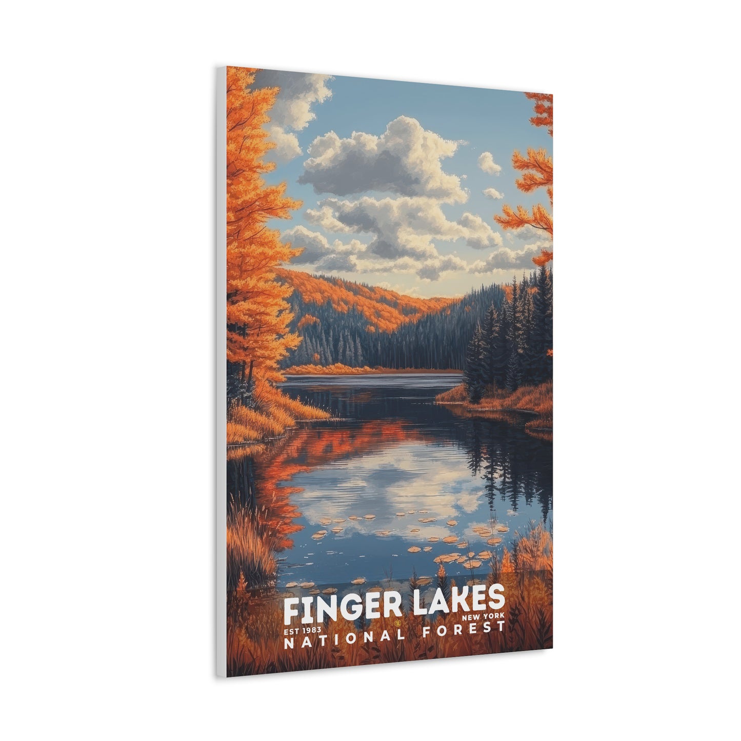 Finger Lakes National Forest Poster | S02