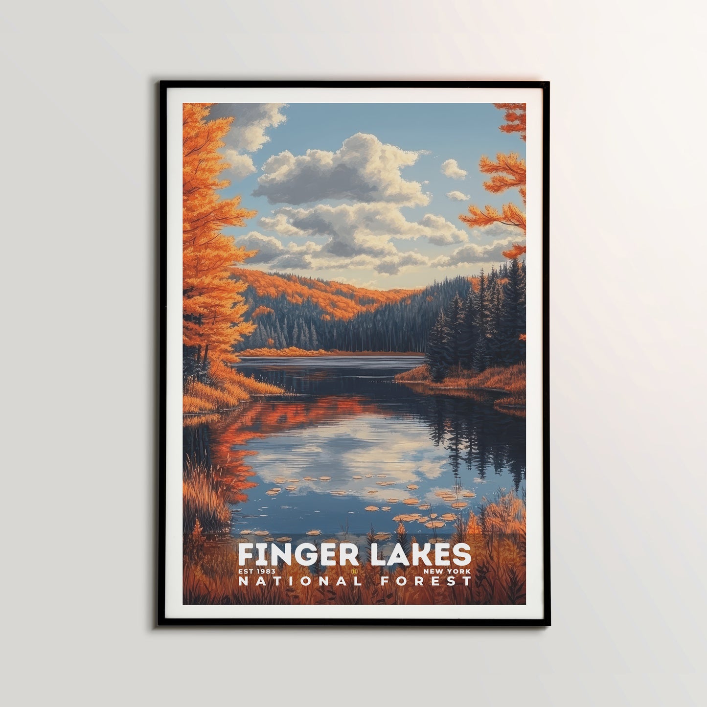 Finger Lakes National Forest Poster | S02