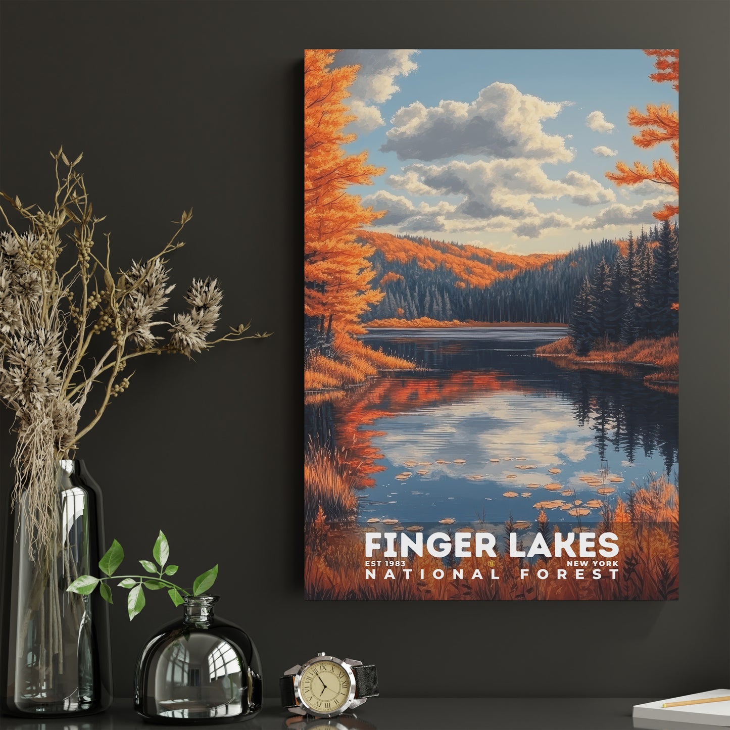Finger Lakes National Forest Poster | S02
