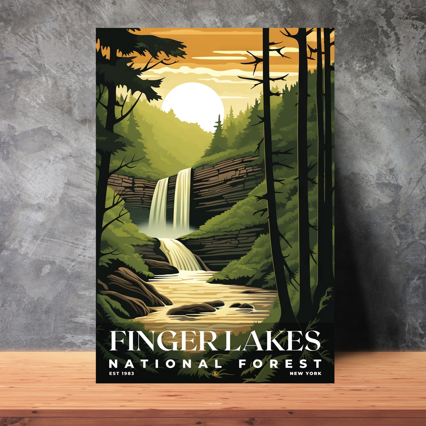 Finger Lakes National Forest Poster | S01