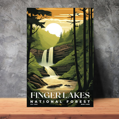 Finger Lakes National Forest Poster | S01