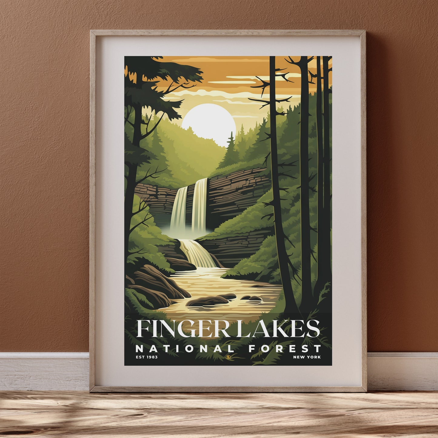 Finger Lakes National Forest Poster | S01