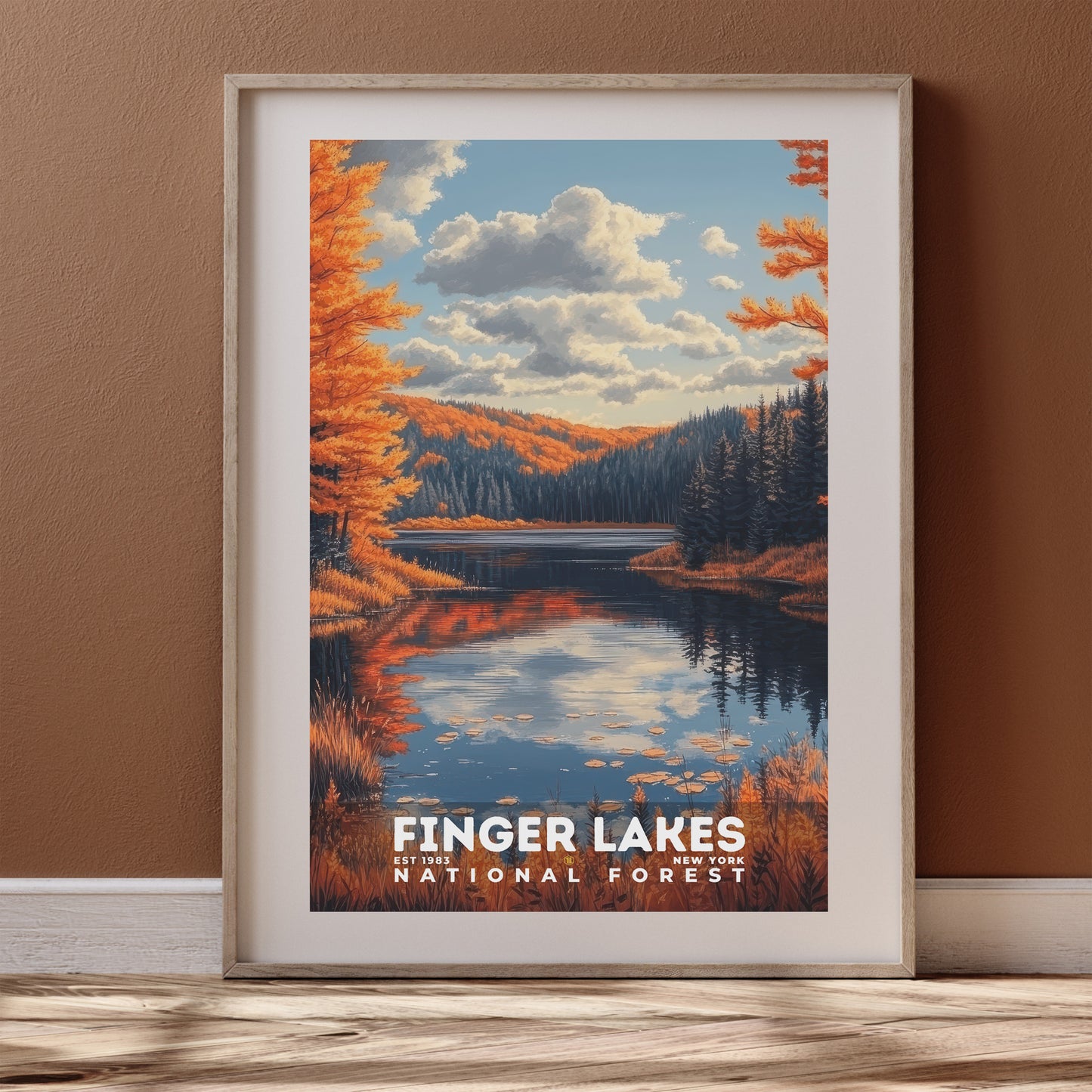 Finger Lakes National Forest Poster | S02
