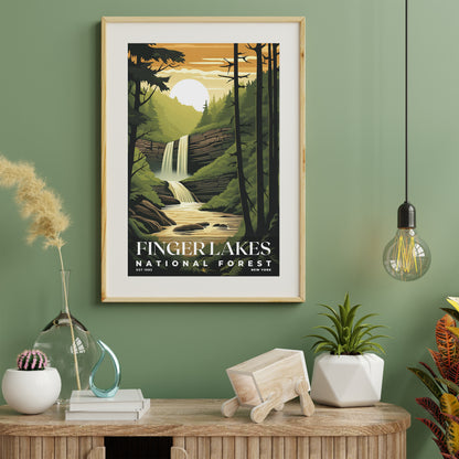 Finger Lakes National Forest Poster | S01