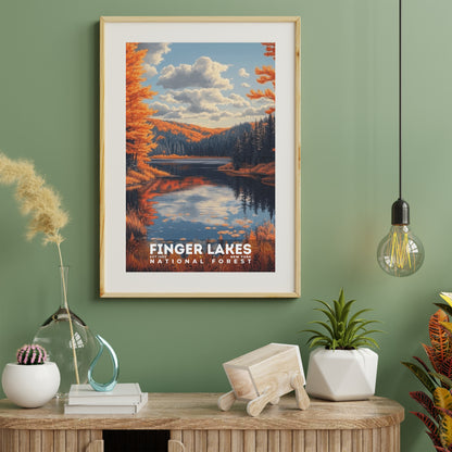 Finger Lakes National Forest Poster | S02