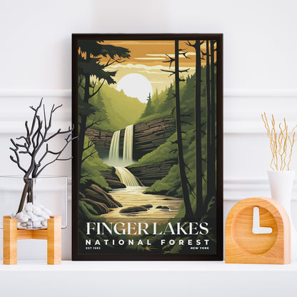 Finger Lakes National Forest Poster | S01