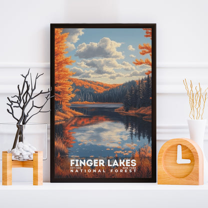 Finger Lakes National Forest Poster | S02