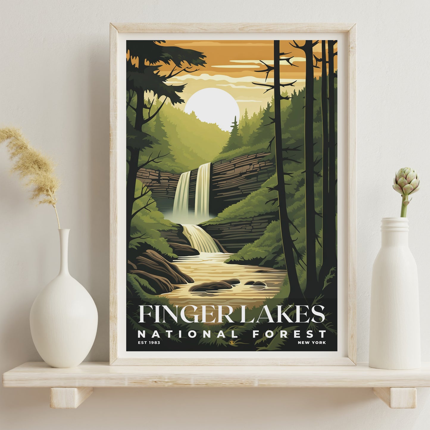 Finger Lakes National Forest Poster | S01