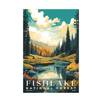 Fishlake National Forest Poster | S01