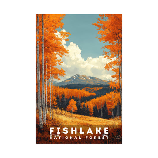 Fishlake National Forest Poster | S02
