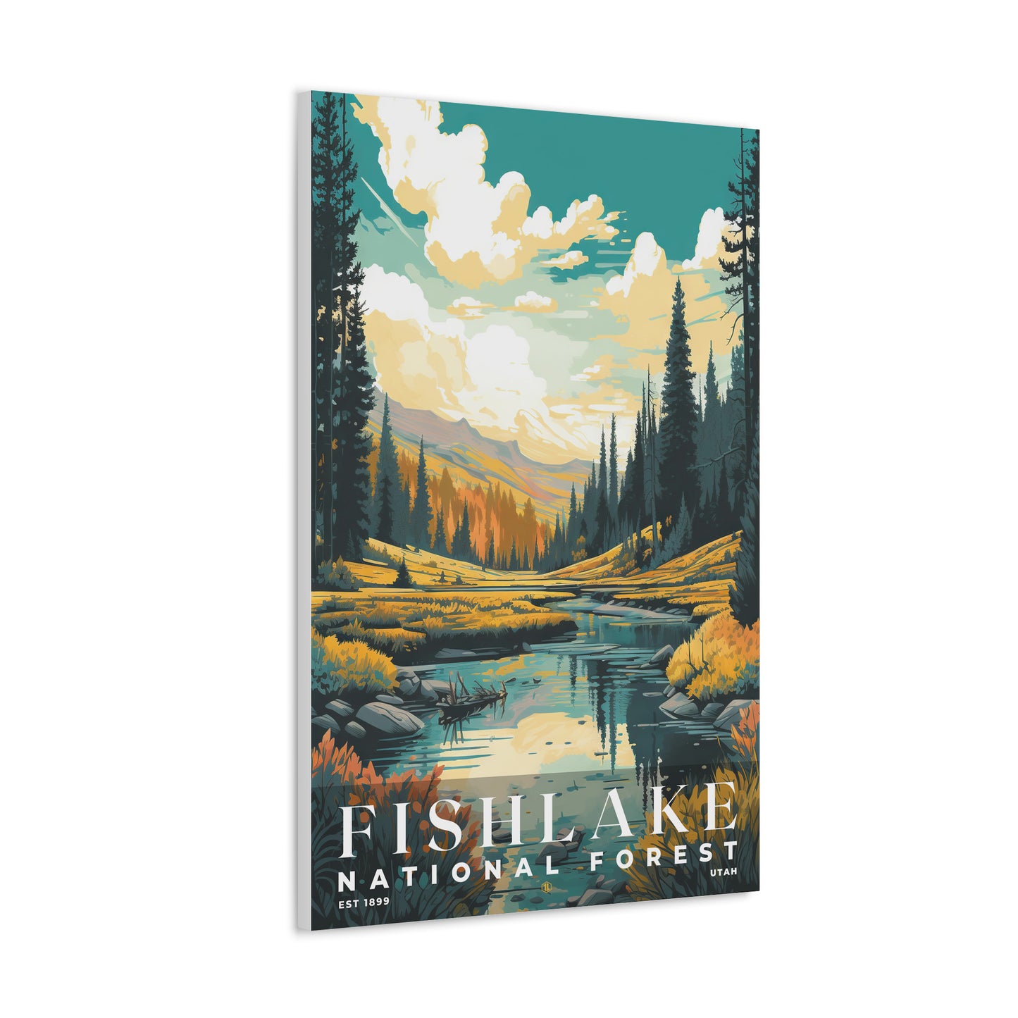 Fishlake National Forest Poster | S01