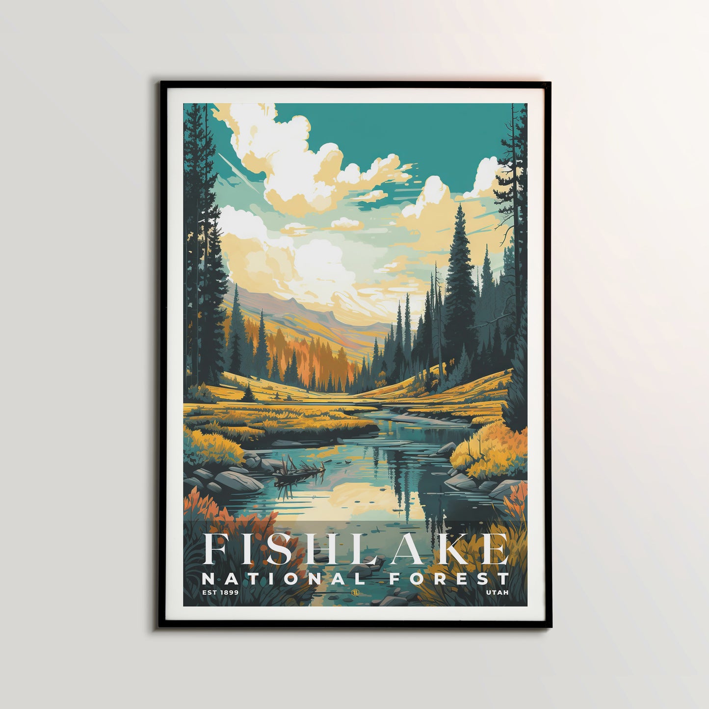 Fishlake National Forest Poster | S01
