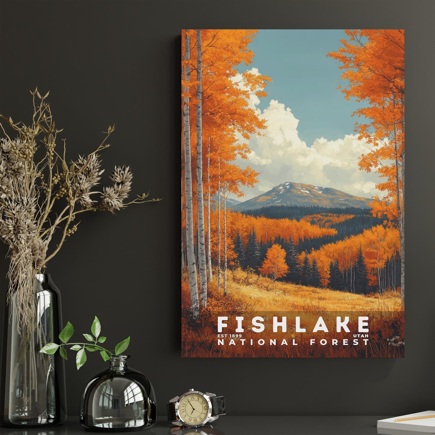 Fishlake National Forest Poster | S02