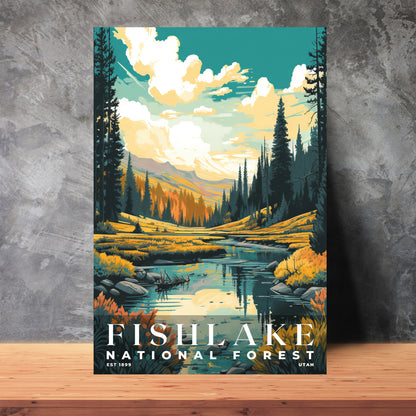 Fishlake National Forest Poster | S01