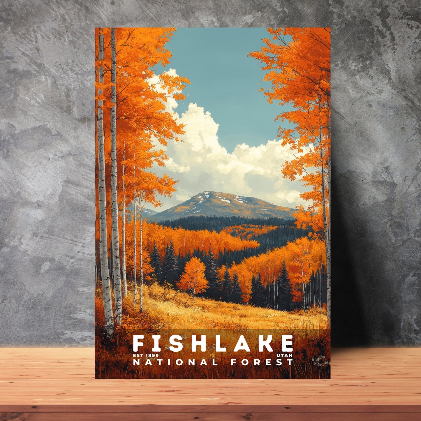 Fishlake National Forest Poster | S02