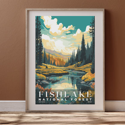 Fishlake National Forest Poster | S01