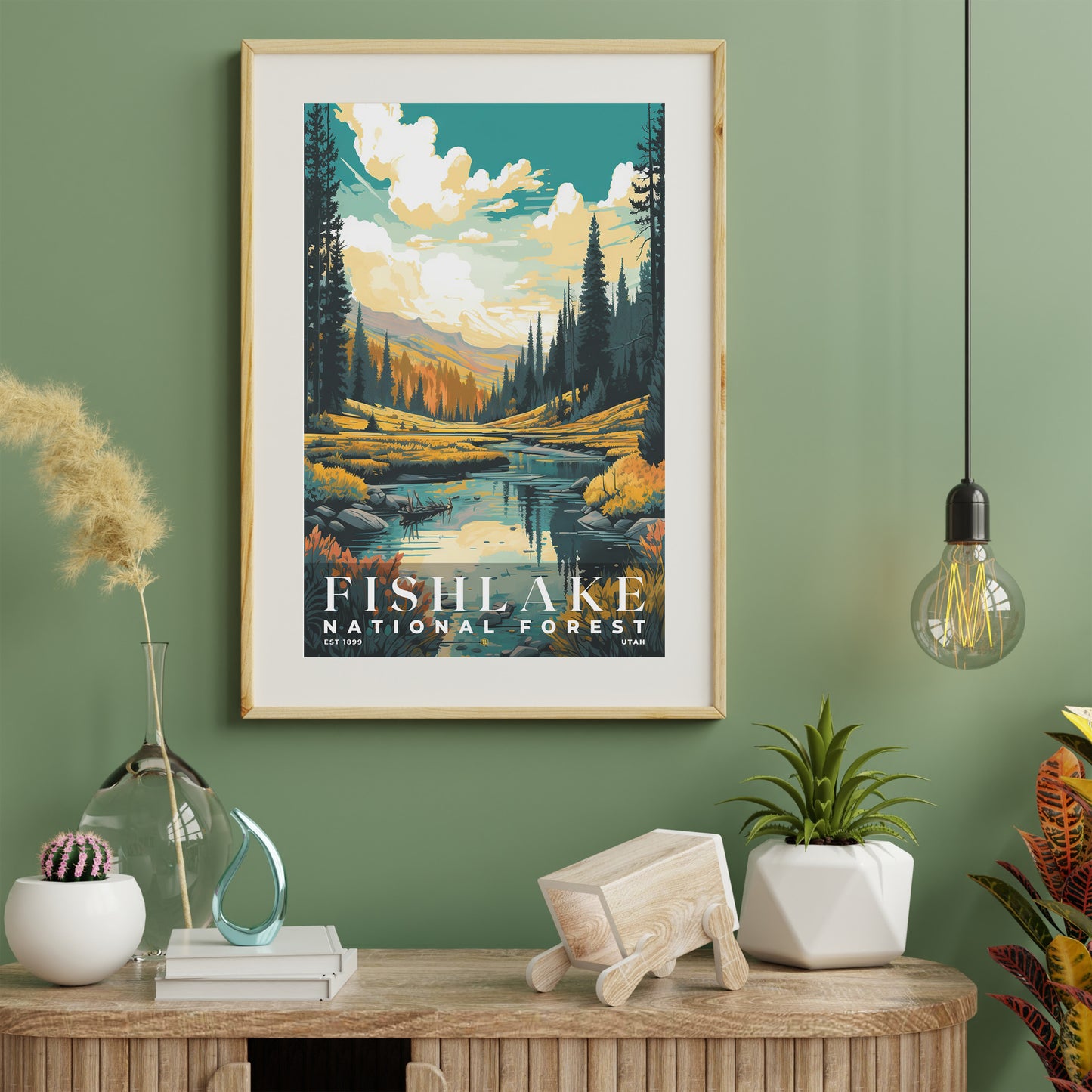 Fishlake National Forest Poster | S01