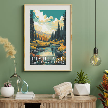 Fishlake National Forest Poster | S01