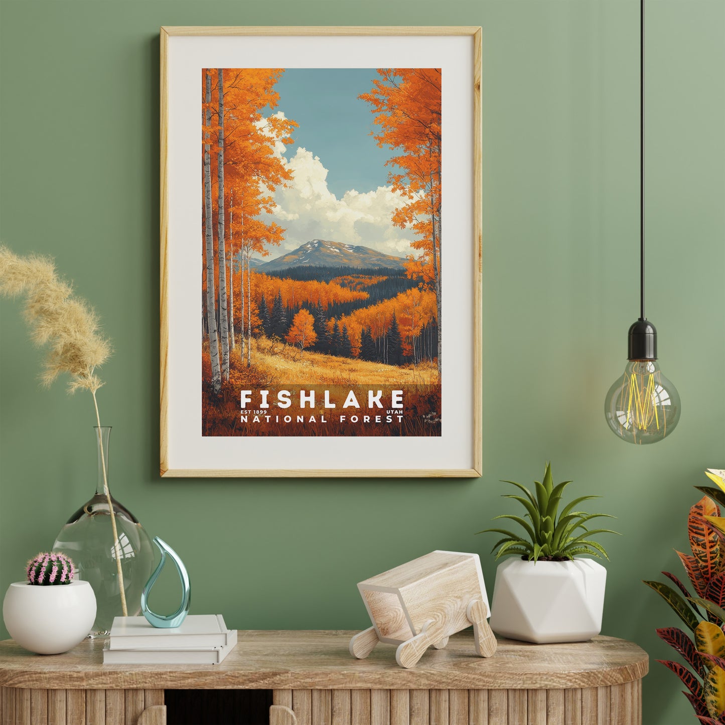 Fishlake National Forest Poster | S02