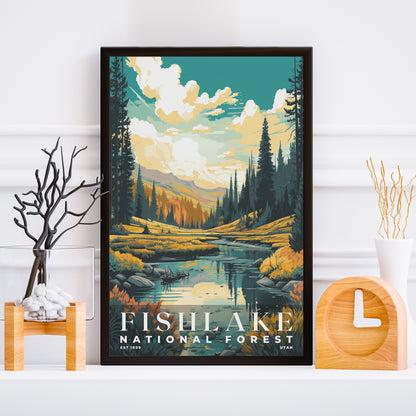 Fishlake National Forest Poster | S01