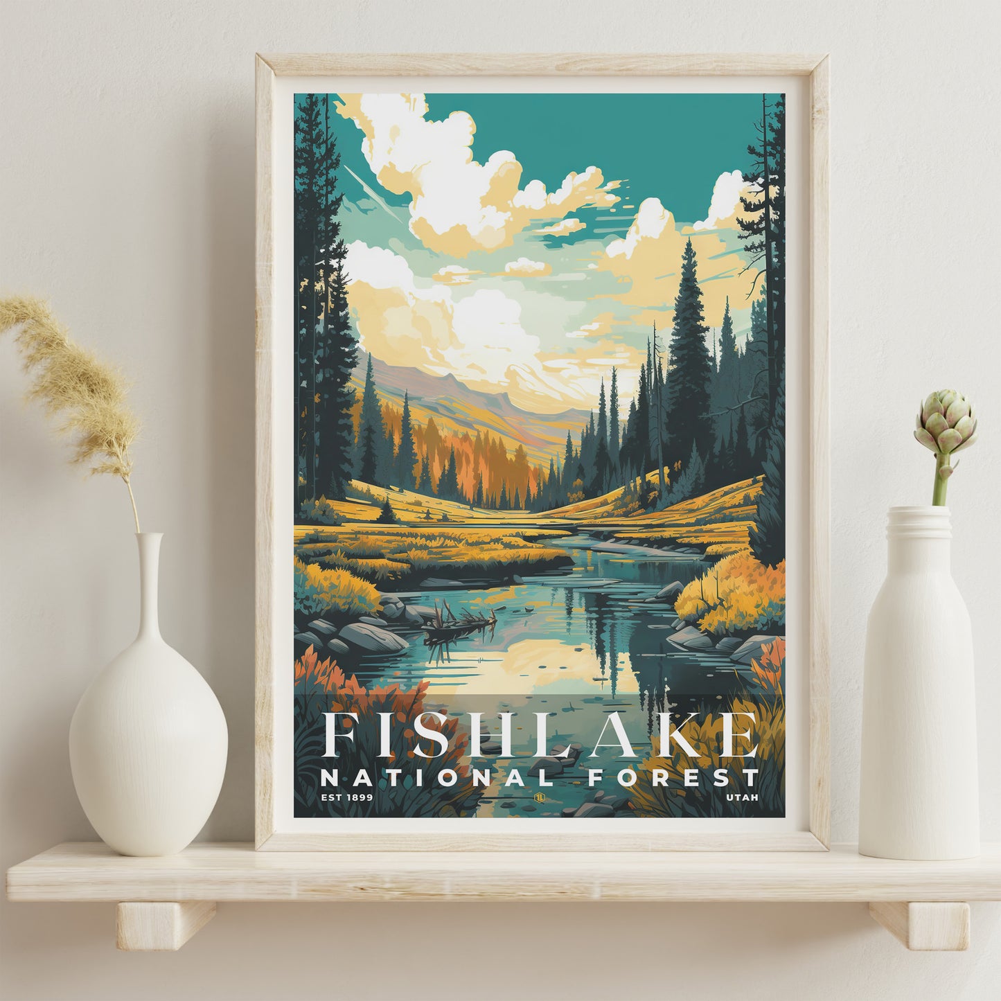 Fishlake National Forest Poster | S01