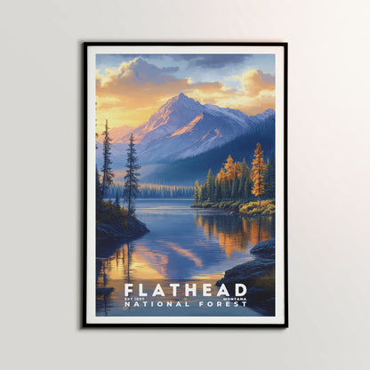 Flathead National Forest Poster | S02