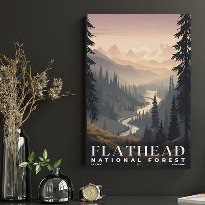 Flathead National Forest Poster | S01