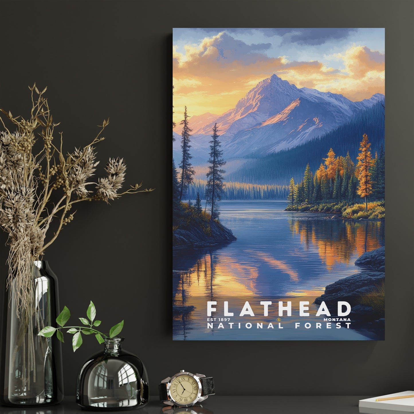 Flathead National Forest Poster | S02