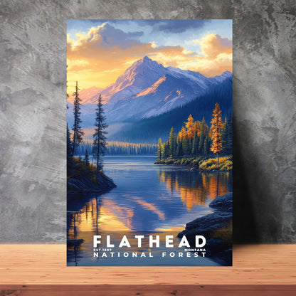 Flathead National Forest Poster | S02