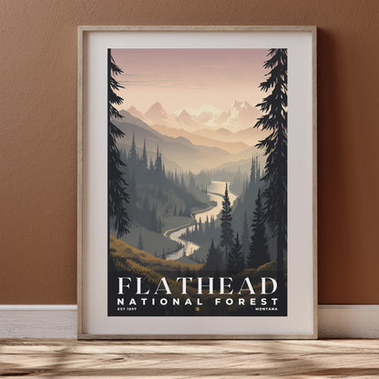 Flathead National Forest Poster | S01