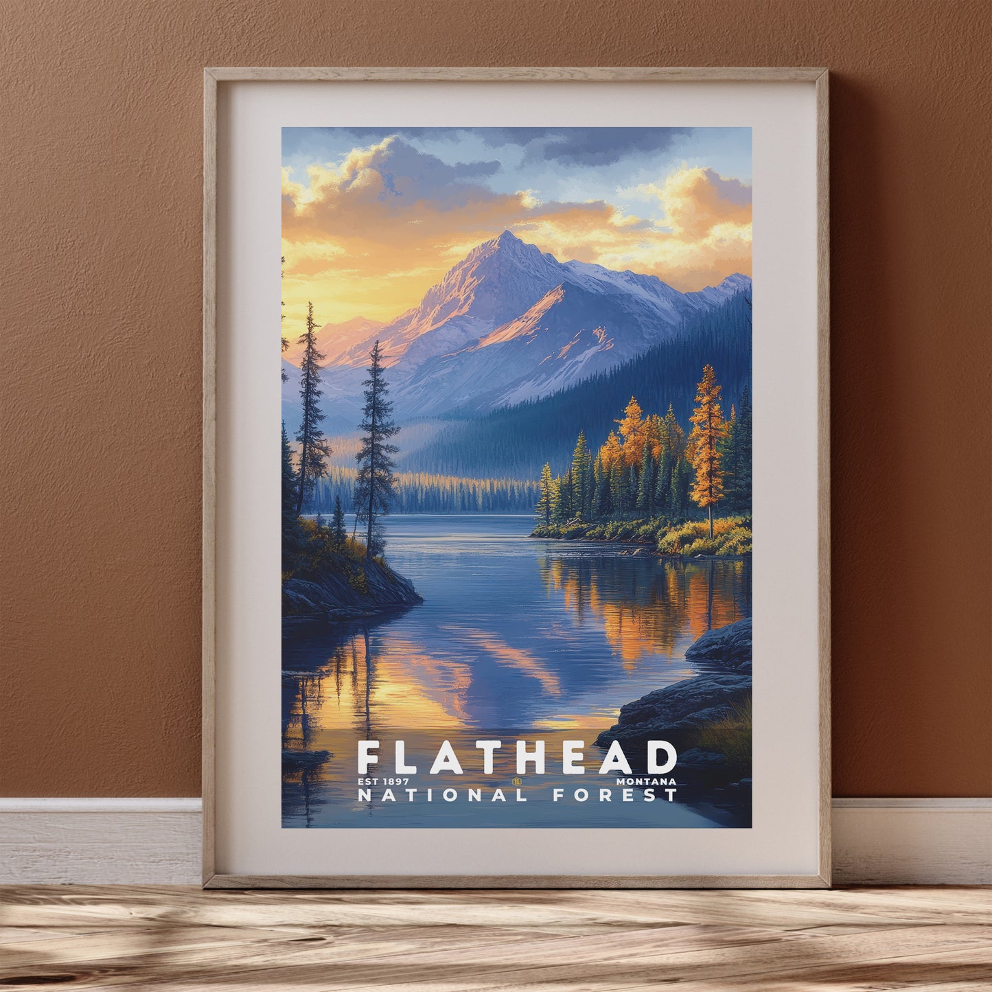 Flathead National Forest Poster | S02